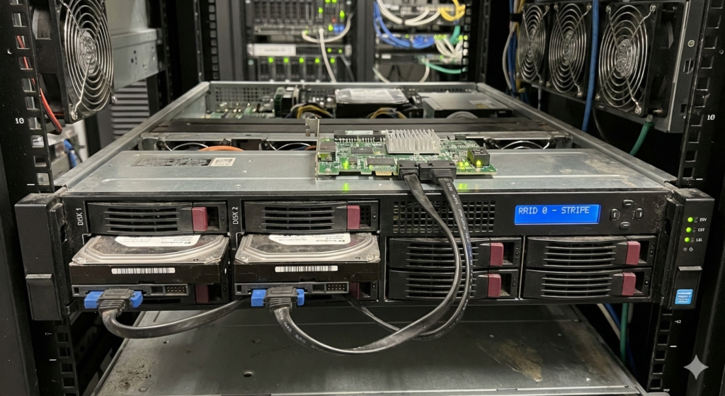 RAID 0 - Recuperação de dados servidores RAID 0