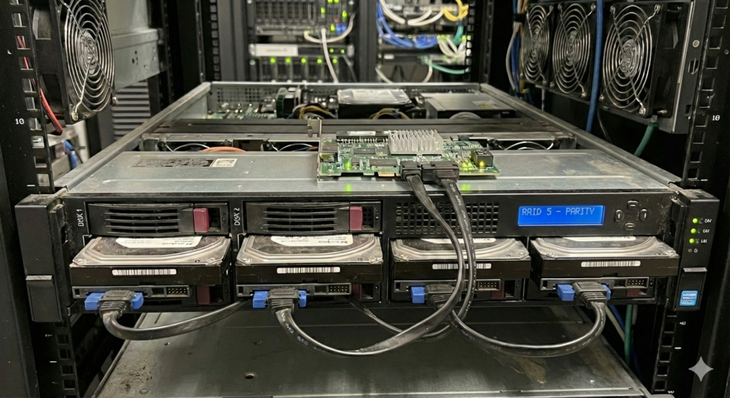 RAID 5- Recuperação de dados servidores RAID 5